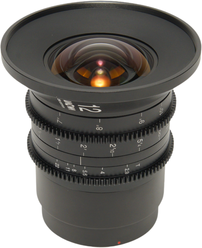 Laowa 12mm T2.9 Zero-D Cine Lens - Canon RF (feet) - 2