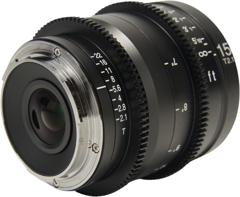 Laowa 15mm T2.1 Zero-D Cine Lens - Canon RF (feet) - 4