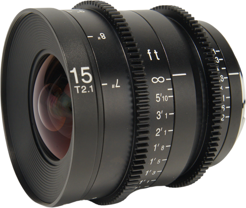 Laowa 15mm T2.1 Zero-D Cine Lens - Canon RF (feet) - 3