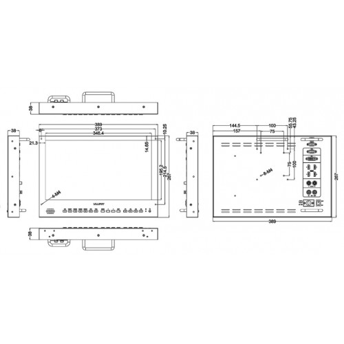 BM150-4KS 15.6" Hdmi Sdi Lilliput Monitor - 8