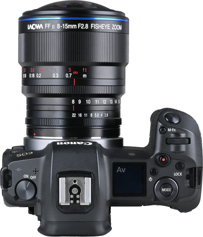 Laowa 8-15mm f/2.8 FF Zoom Fisheye - Canon RF - 8