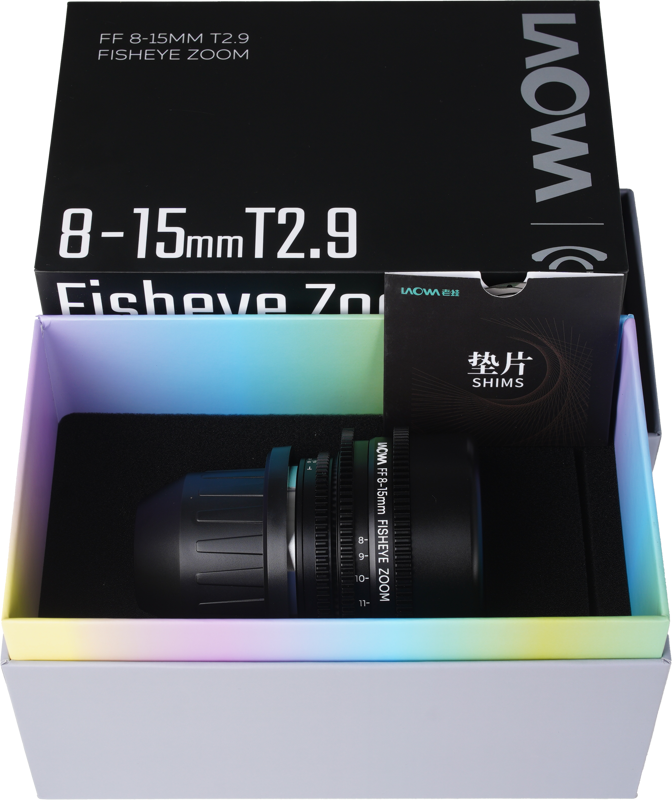 Laowa 8-15mm T2.9 FF Zoom Fisheye Cine - Arri PL - 5