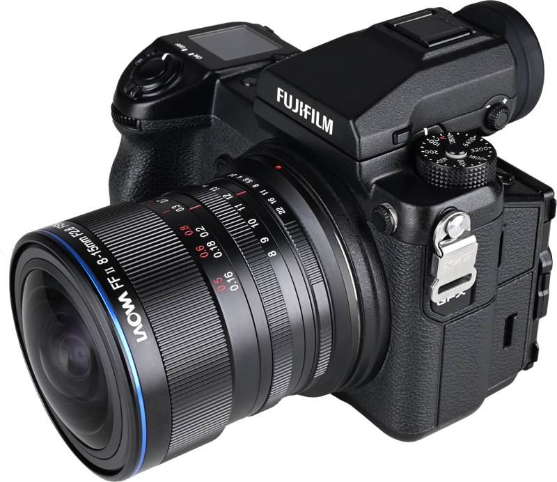 Laowa 8-15mm f/2.8 FF Zoom Fisheye - Fujifilm G - 8
