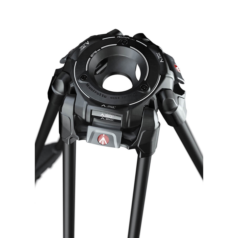 MANFROTTO Stativ Video 645 Fast Twin MS Alumimium - 2
