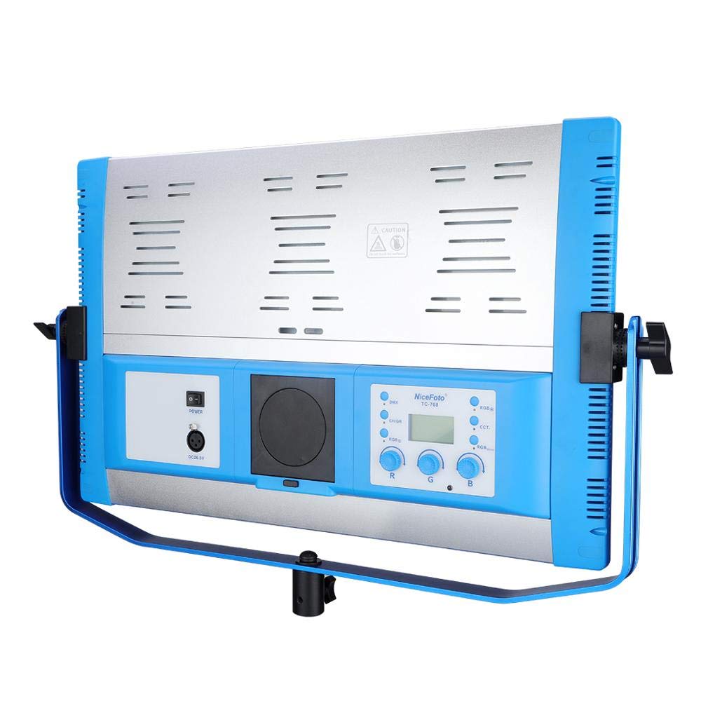 NiceFoto TC-768  RGB Led Panel Videolight 160W - 2