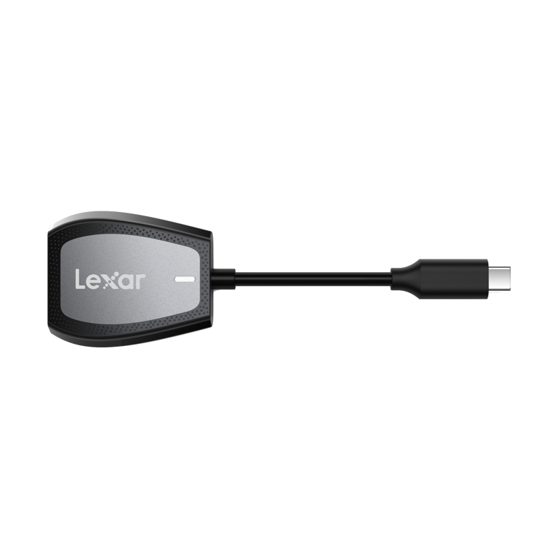 Lexar Cardreader SD & microSD (LRW470U) UHS-II Dual-Slot Reader (USB-C) - 3