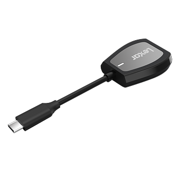 Lexar Cardreader SD & microSD (LRW470U) UHS-II Dual-Slot Reader (USB-C)