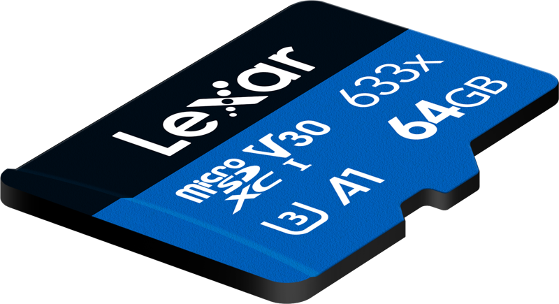 Lexar microSDXC 633x UHS-I/A1/U3/10 R95/no adap (V30) 64GB - 3