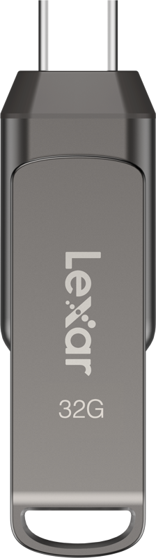 Lexar JumpDrive Dual Drive D400 Type-C/Type-C & Type-A, up to 100MB/s read (USB 3.1) 32GB - 4