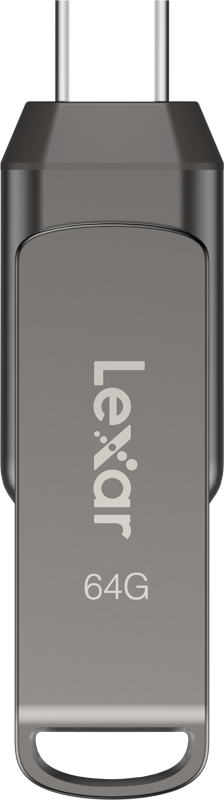 Lexar JumpDrive Dual Drive D400 Type-C/Type-C & Type-A, up to 130MB/s read (USB 3.1) 64GB - 7