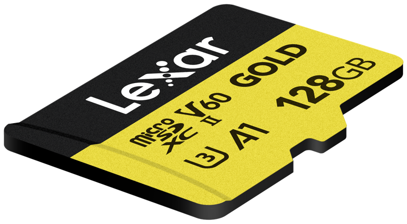 Lexar microSDXC GOLD UHS-II/C10/A1/U3 R280/W100 (V60) 128GB - 4