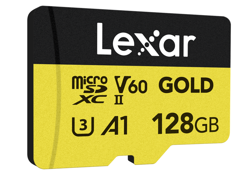 Lexar microSDXC GOLD UHS-II/C10/A1/U3 R280/W100 (V60) 128GB - 3