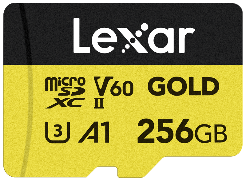 Lexar microSDXC GOLD UHS-II/C10/A1/U3 R280/W180 (V60) 256GB