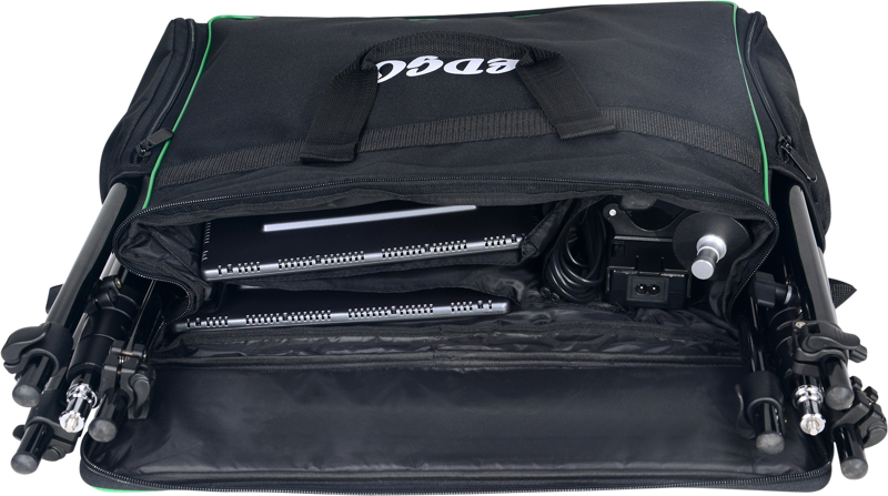 LedGo LED-LG-E268C 2 Videolight Kit - 3