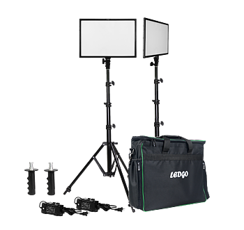 LedGo LED-LG-E268C 2 Videolight Kit