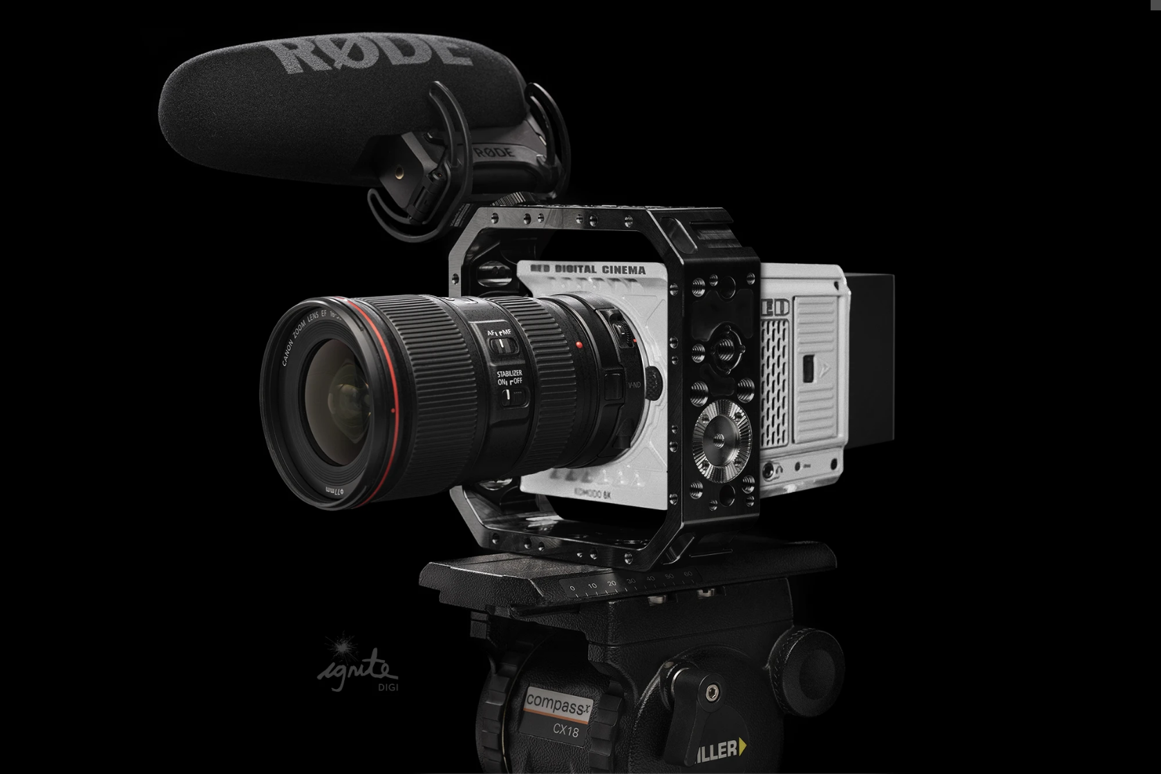 Ignite Digi Keystone Cage For RED KOMODO - 2