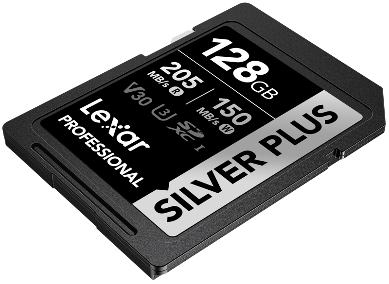 Lexar SDXC Professional SILVER Plus 1066x UHS-I/U3/A2/4K R205/W150 (V30) 128GB - 4