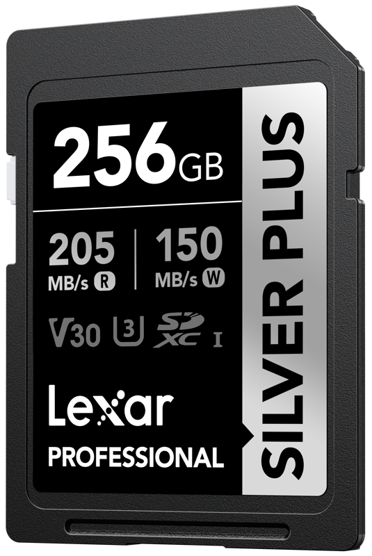 Lexar SDXC Professional SILVER Plus 1066x UHS-I/U3/A2/4K R205/W150 (V30) 256GB