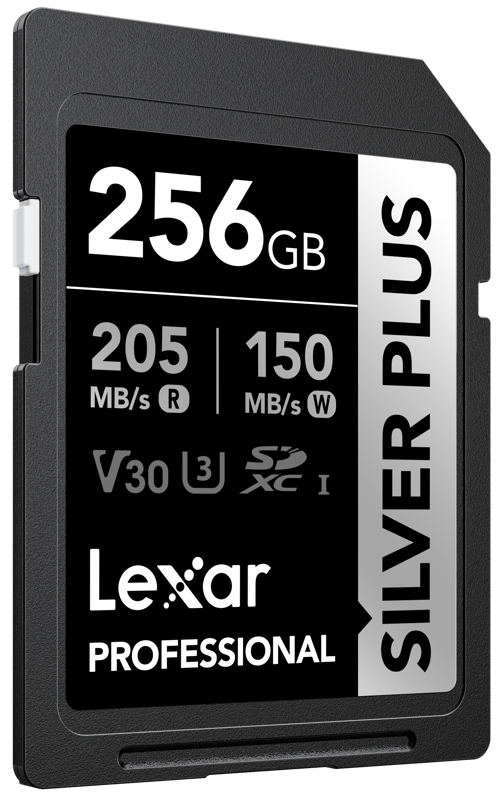 Lexar SDXC Professional SILVER Plus 1066x UHS-I/U3/A2/4K R205/W150 (V30) 256GB - 3