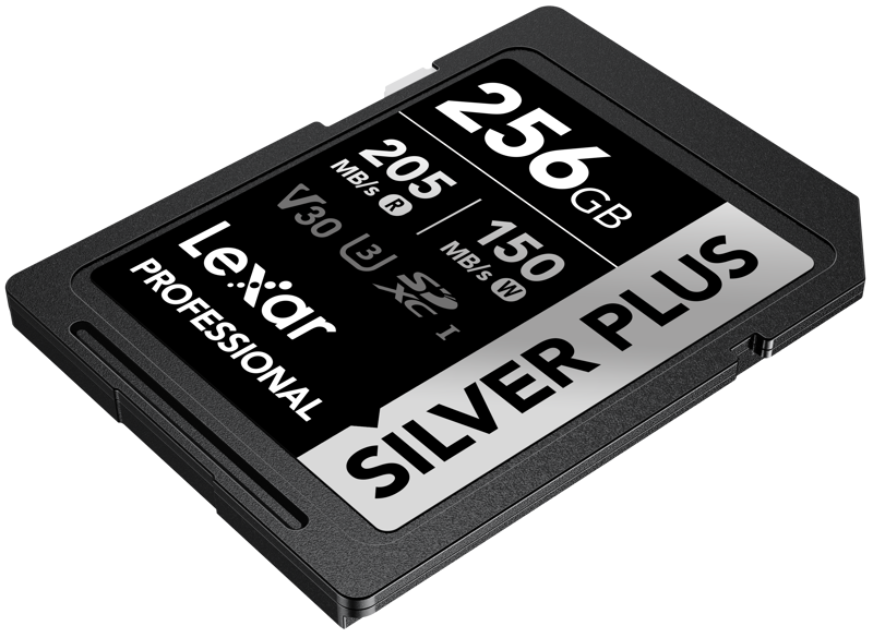 Lexar SDXC Professional SILVER Plus 1066x UHS-I/U3/A2/4K R205/W150 (V30) 256GB - 4