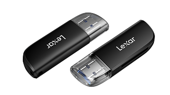 Lexar Cardreader SD/MicroSD/SDHC/SDXC Dual Slot USB-A, USB 3.2 Gen1 Up to 104MB/s