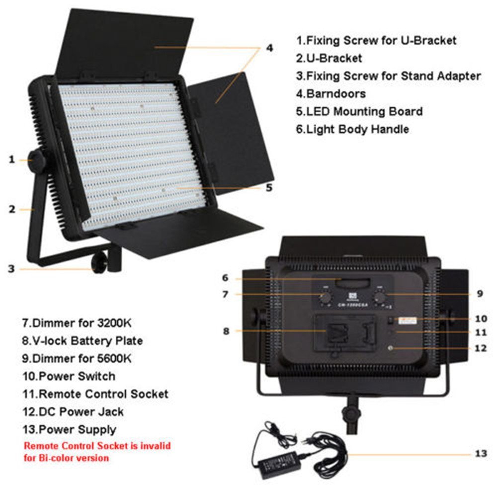 Nanlite Led Panel CN-1200csa Videolight - 5