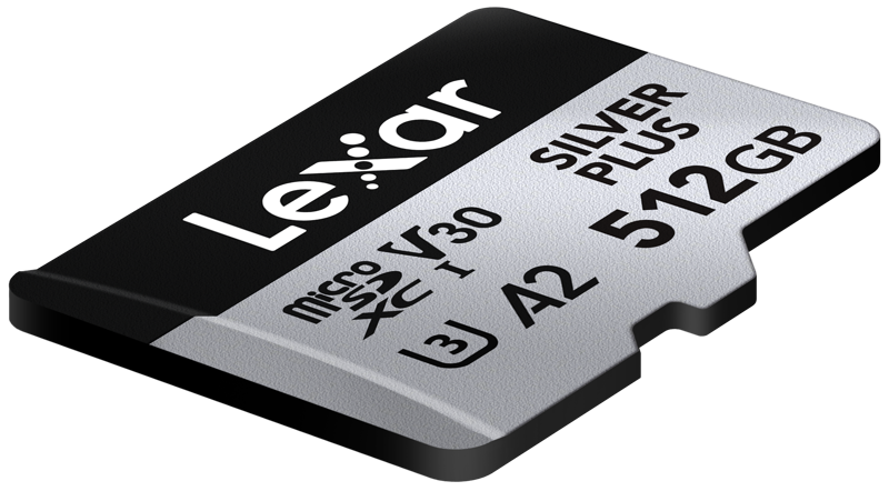 Lexar microSDXC Silver Plus 1066x UHS-I/U3/A2/4K R205/W150 (V30) 512GB – för filmskapare - 4