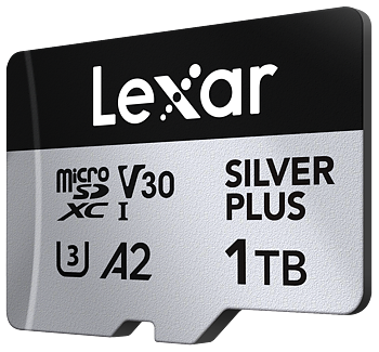 Lexar microSDXC Silver Plus 1066x UHS-I/U3/A2/4K R205/W150 (V30) 1TB