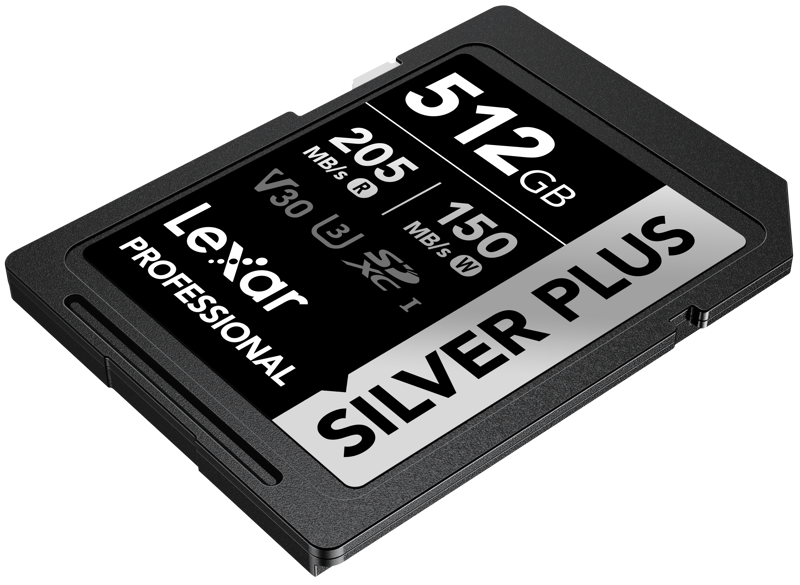 Lexar SDXC Professional SILVER Plus 1066x UHS-I/U3/A2/4K R205/W150 (V30) 512GB - 4