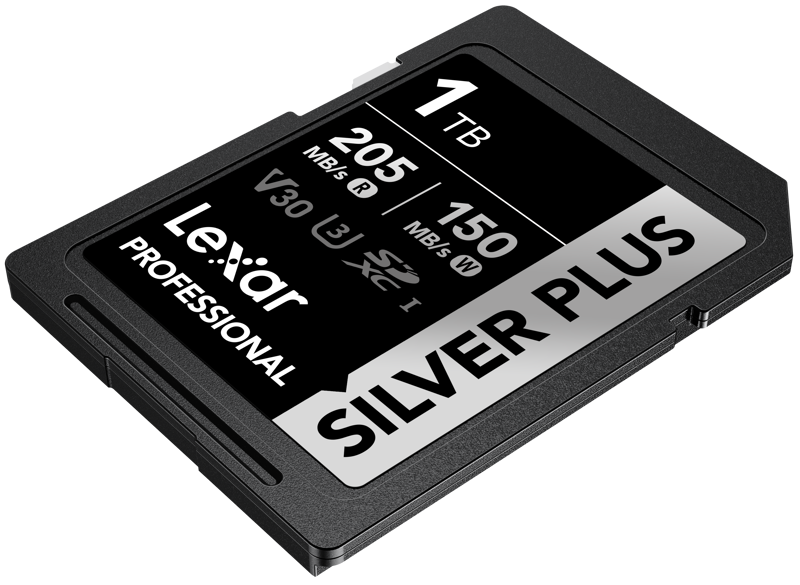 Lexar SDXC Professional SILVER Plus 1066x UHS-I/U3/A2/4K R205/W150 (V30) 1TB - 4