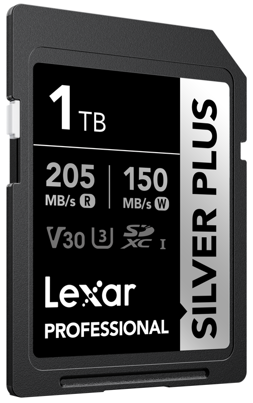 Lexar SDXC Professional SILVER Plus 1066x UHS-I/U3/A2/4K R205/W150 (V30) 1TB - 3