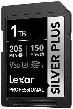 Lexar SDXC Professional SILVER Plus 1066x UHS-I/U3/A2/4K R205/W150 (V30) 1TB