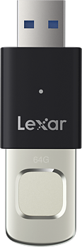 Lexar JumpDrive Fingerprint F35pro USB 3.2 Gen1, up to R300/W60, 64GB