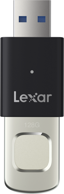 Lexar JumpDrive Fingerprint F35pro USB 3.2 Gen1, up to R300/W350, 128GB - 2
