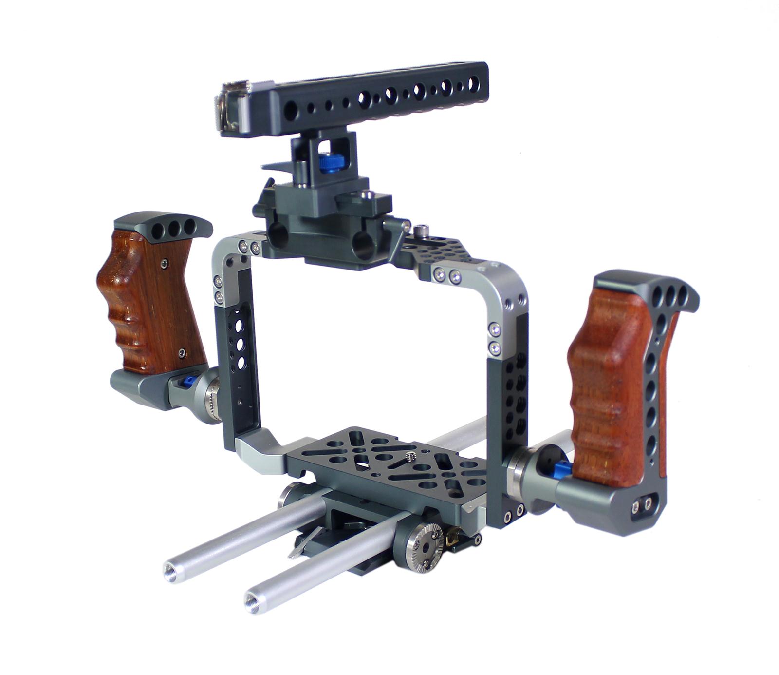 Black Magic Cinema Cage Pro Rig - 6