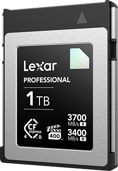 Lexar CFexpress 4.0 Pro Diamond R3700/W3400 (VPG400) 1TB