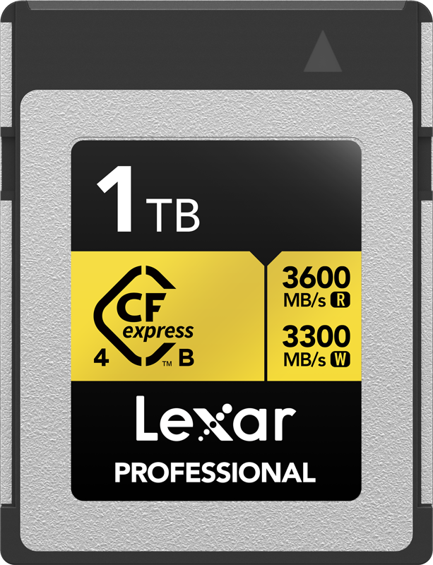 Lexar CFexpress 4.0 Pro Gold R3600/W3300 1TB