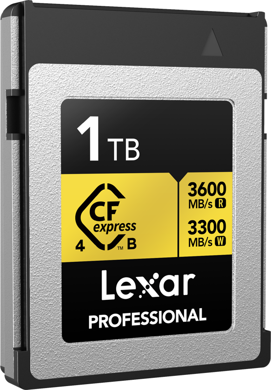 Lexar CFexpress 4.0 Pro Gold R3600/W3300 1TB - 3