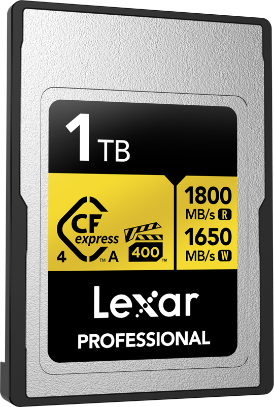 Lexar CFexpress 4.0 Pro Gold, VPG400, R1800/W1650 (Type A) 1TB - 3
