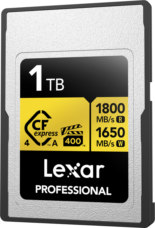 Lexar CFexpress 4.0 Pro Gold, VPG400, R1800/W1650 (Type A) 1TB - 2