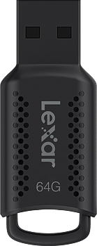 Lexar JumpDrive V400 Flash Drive, R100 (USB 3.0) 64GB