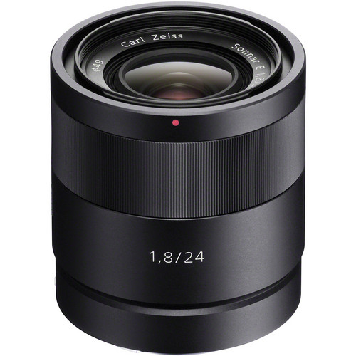 SONY Sonnar T* E 24mm F1.8 ZA With UV- Filter E-mount Lens- Used Unit