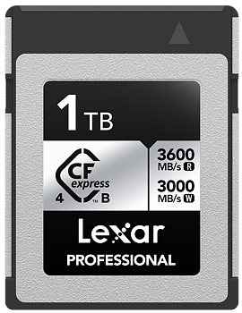 Lexar CFexpress 4.0 Pro Silver, R3600/W3300 1TB