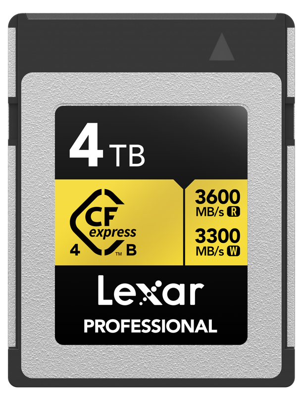 Lexar CFexpress 4.0 Pro Gold R3600/W3300 4TB