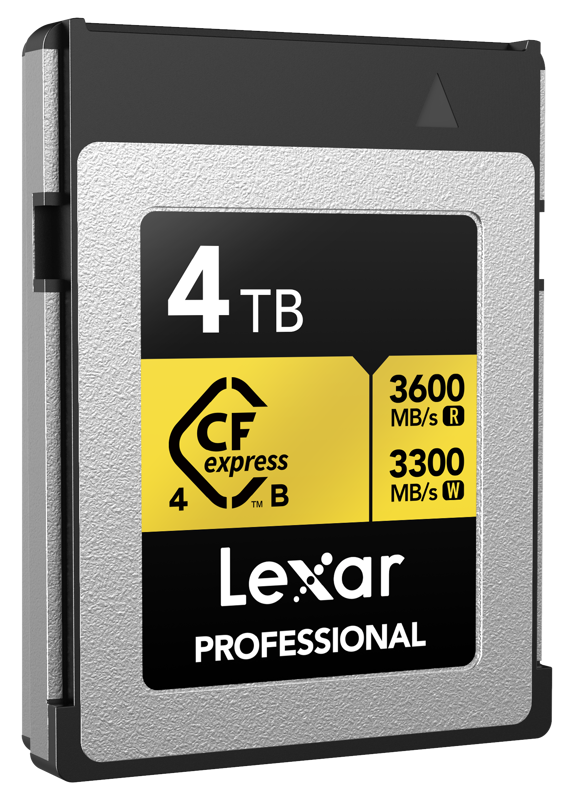Lexar CFexpress 4.0 Pro Gold R3600/W3300 4TB - 3