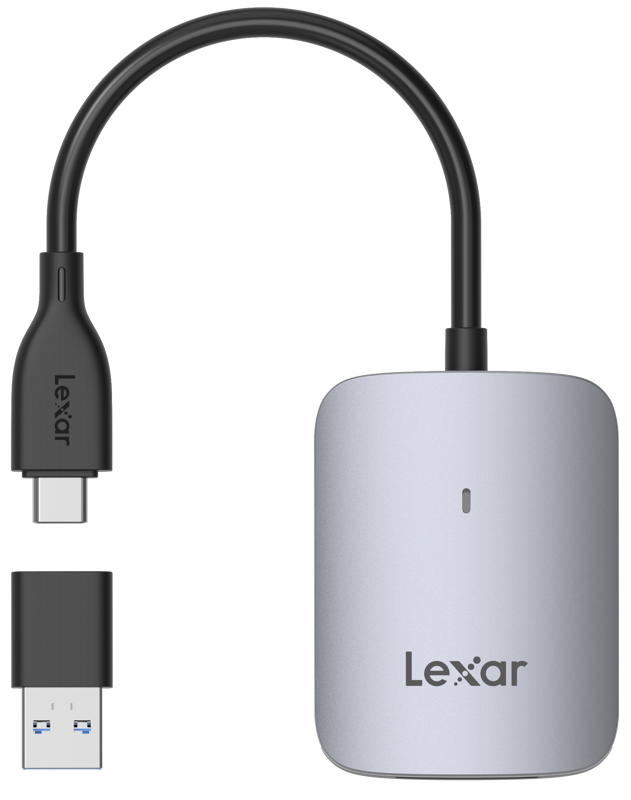 Lexar Cardreader CFexpress Type A (LRW515U)  USB 3.2 Gen 2 / USB-C Reader – för filmskapare