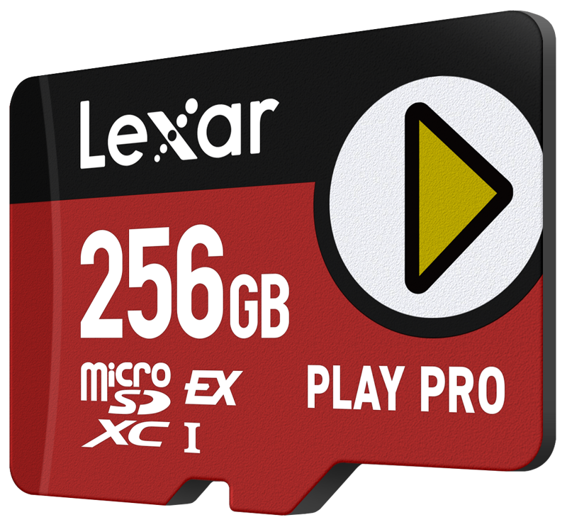 Lexar microSDXC Express PLAY Pro Express 7.1, R900/W600 C10 U3 UHS-I (V30) 256GB - 2