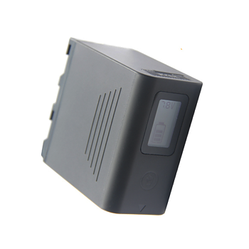 Sony Np-F980L Batteri med LCD Display, USB, USB-C, Micro USB