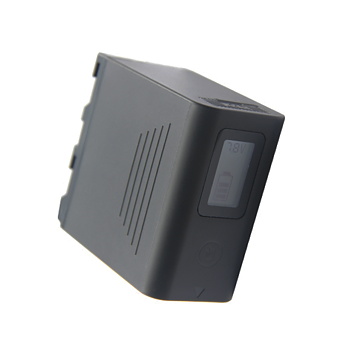 Sony Np-F980L Batteri med LCD Display, USB, USB-C, Micro USB