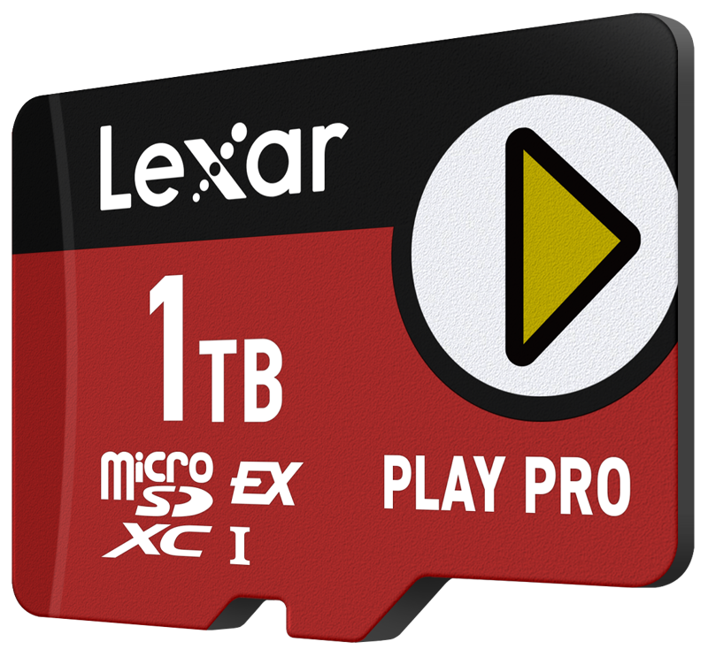 Lexar microSDXC Express PLAY Pro Express 7.1, R900/W600 C10 U3 UHS-I (V30) 1TB – för filmskapare - 2